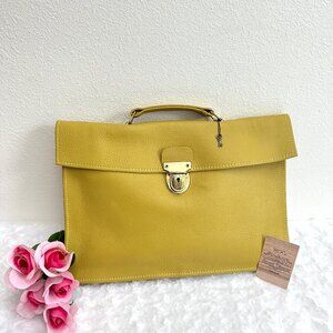 Rare Vintage Bonnie Cashin Coach Portfolio Bag in Mimosa - Mid 60s in EVC